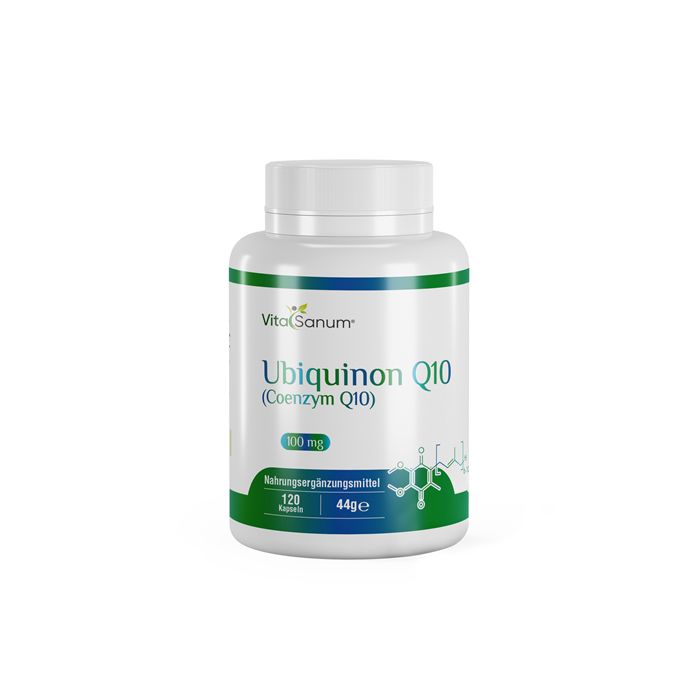VitaSanum® - Ubiquinon Q10 (Coenzym Q10) 100 mg 120 Kapseln VitaSanum® - Ubiquinon Q10 (Coenzym Q10) 100 mg 120 Kapseln