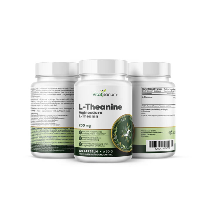 VitaSanum® - L-Theanin 200 mg – 120 Kapseln