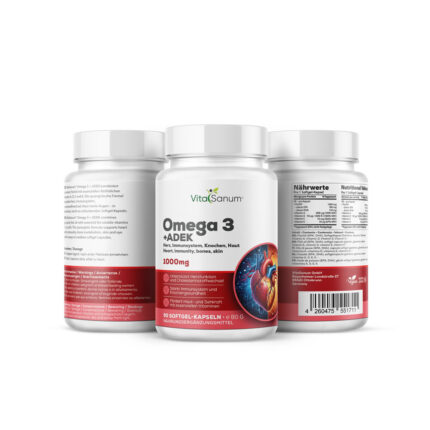 VitaSanum® - Omega 3 + ADEK 1000 mg 90 Kapseln