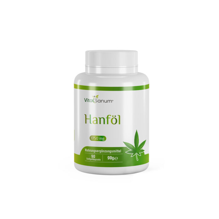 VitaSanum® - Hanföl 1750 mg 90 g 90 Softgelkapseln VitaSanum® - Hanföl 1750 mg 90 g 90 Softgelkapseln