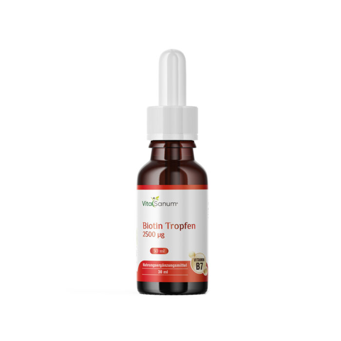VitaSanum® - Biotin Tropfen 2500 µg 30 ml VitaSanum® - Biotin Tropfen 2500 µg 30 ml
