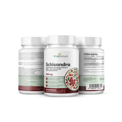 VitaSanum® - Schisandra chinensis (Chinesischer Limonenbaum) 500 mg 90 Kapseln