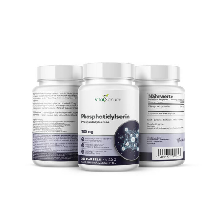 VitaSanum®- Phosphatidylserin – 200 mg – 100 Kapseln