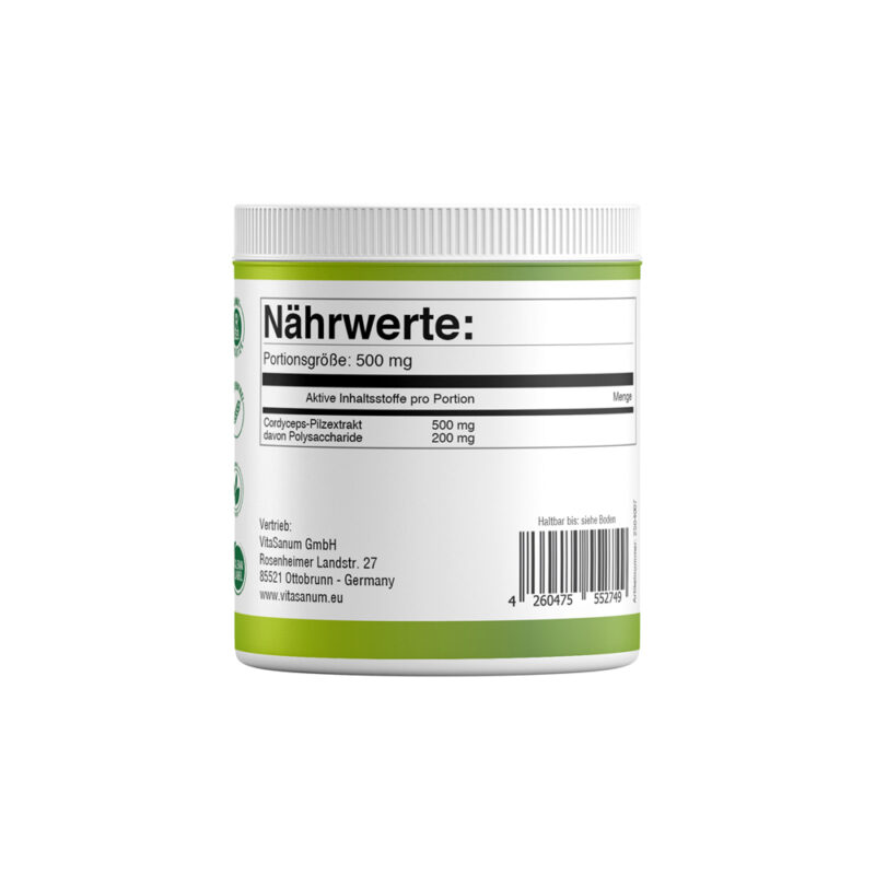 VitaSanum®- Cordyceps Extract 50 g