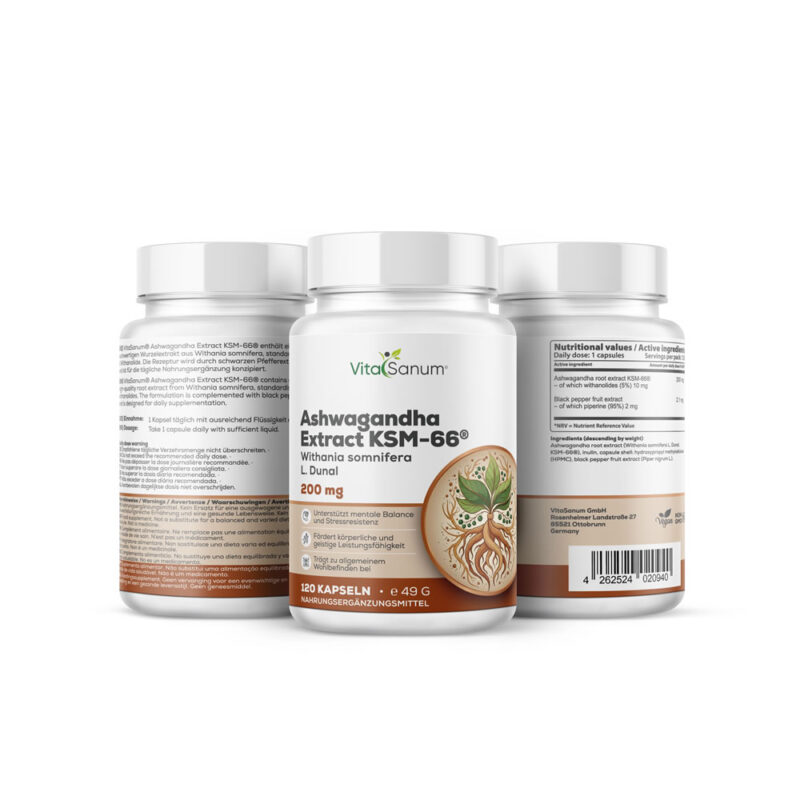 VitaSanum®- Ashwagandha Extract KSM-66®